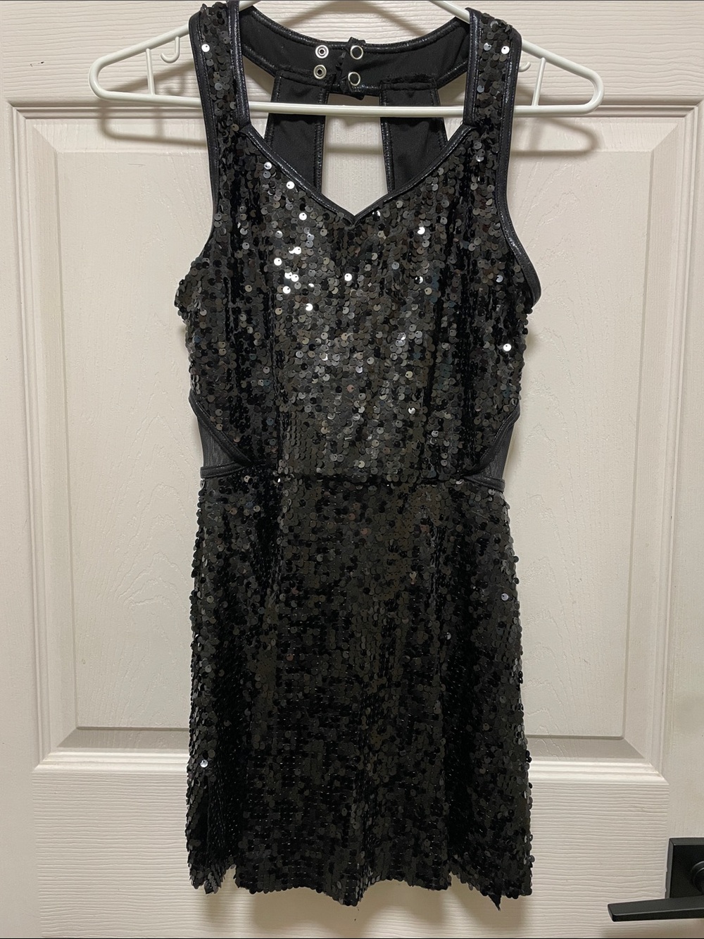 Balera | Black | Sequin | Racerback | Mini | Dancewear | Performance | Size SA